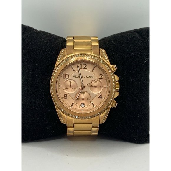Michael Kors MK5263 Women\'s Gold Stainless Steel A main image 8